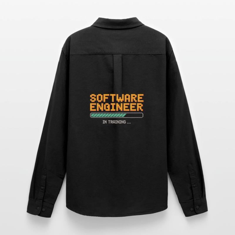 Software Developer in Training Debugging Humor Men's Oxford Shirt by Stanley/Stella