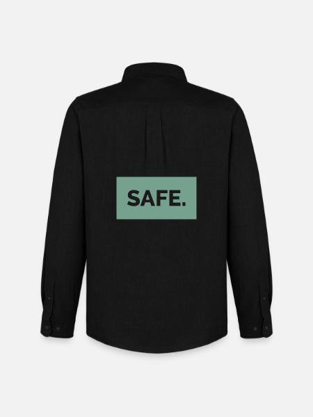 Safe safe absolutely 100% gift idea - Men's Oxford Shirt by Stanley/Stella - black