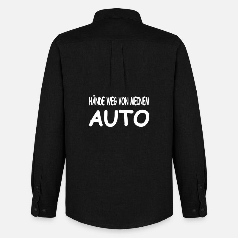Auto - Männer Oxford Hemd von Stanley/Stella - Schwarz