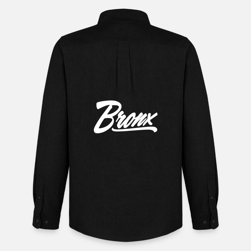 bronx shirt - Männer Oxford Hemd von Stanley/Stella - Schwarz