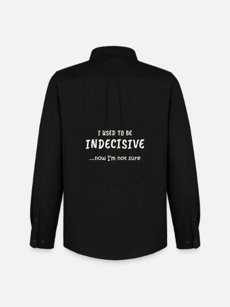 Indecisive Mode - Men's Oxford Shirt by Stanley/Stella - black