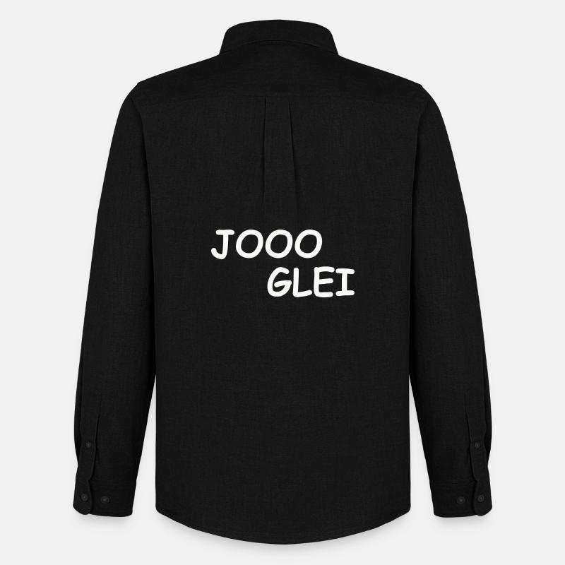 JOOO GLEI - Männer Oxford Hemd von Stanley/Stella - Schwarz