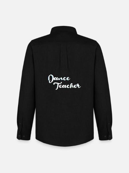 Tänzerin - Männer Oxford Hemd von Stanley/Stella - Schwarz