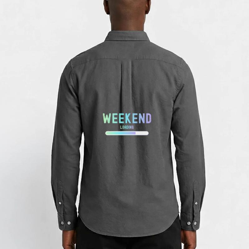 Weekend loading Wochenende und Freizeit Männer Oxford Hemd von Stanley/Stella