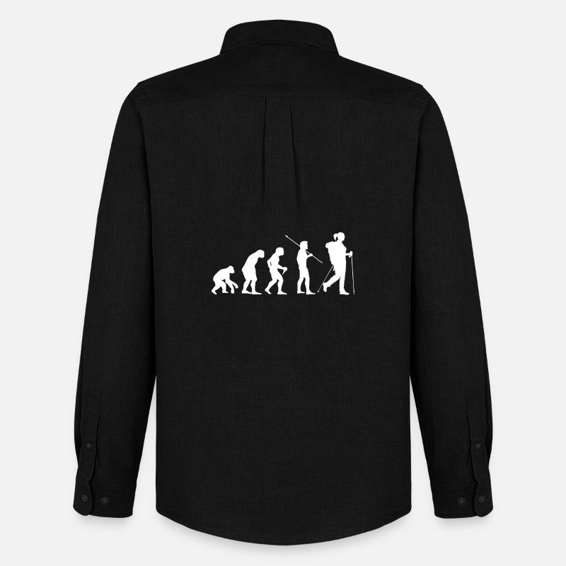 Randonneuse Evolution - Chemise Oxford homme Stanley/Stella - noir