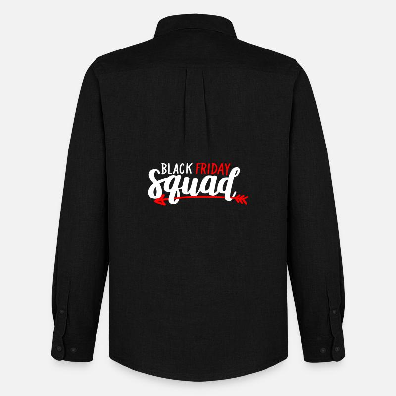 Black Friday Squad Tee - Men's Oxford Shirt by Stanley/Stella - black