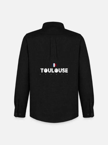 Toulouse - Men's Oxford Shirt by Stanley/Stella - black