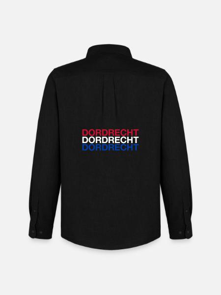 DORDRECHT Netherlands Niederlande Flgge - Men's Oxford Shirt by Stanley/Stella - black