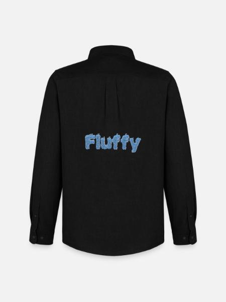 Fluffy - Männer Oxford Hemd von Stanley/Stella - Schwarz