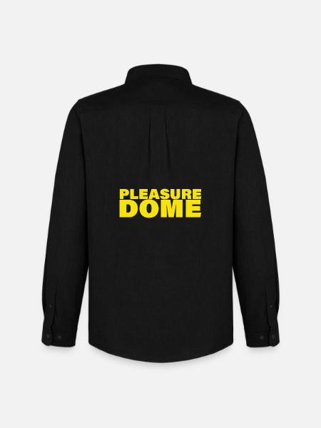 PLEASURE DOME - Men's Oxford Shirt by Stanley/Stella - black