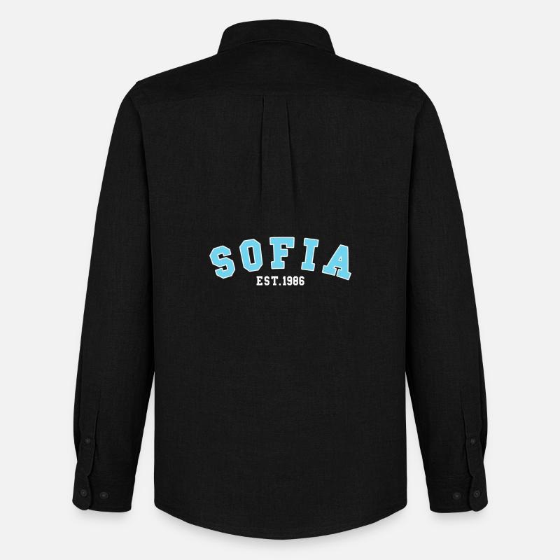 Sofia gegründet 1986 - Männer Oxford Hemd von Stanley/Stella - Schwarz