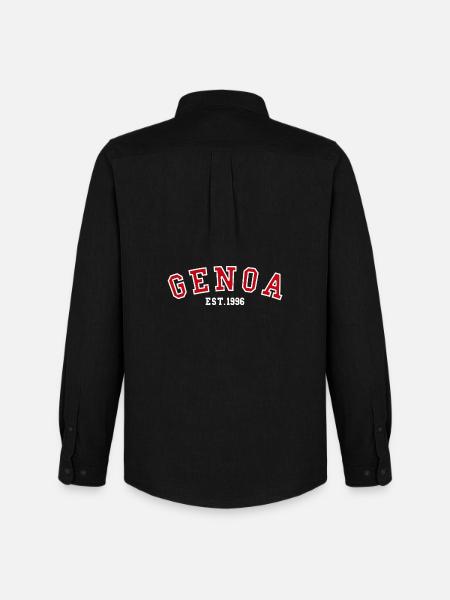 Genoa Est. 1996 - Men's Oxford Shirt by Stanley/Stella - black