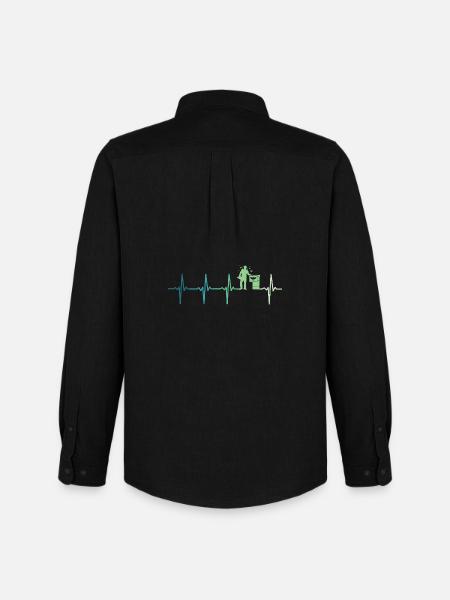 Beekeeper Beekeeper's heartbeat - Men's Oxford Shirt by Stanley/Stella - black
