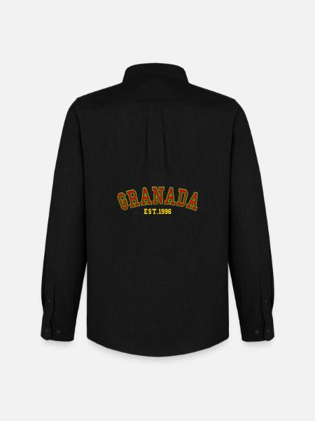 Granada Est. 1996 - Men's Oxford Shirt by Stanley/Stella - black