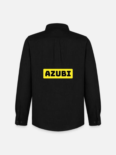 Azubi Tshirt yellow - Männer Oxford Hemd von Stanley/Stella - Schwarz