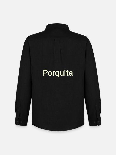 Porquita - Men's Oxford Shirt by Stanley/Stella - black