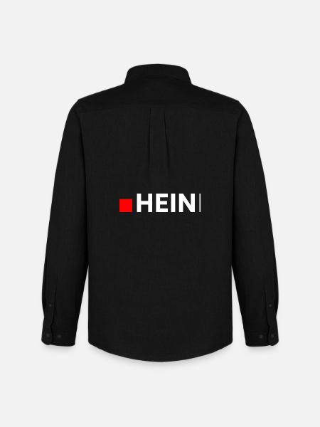 HEIN | Minimalist funny reaction - Men's Oxford Shirt by Stanley/Stella - black