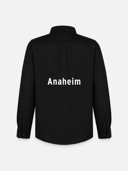 Anaheim - Men's Oxford Shirt by Stanley/Stella - black