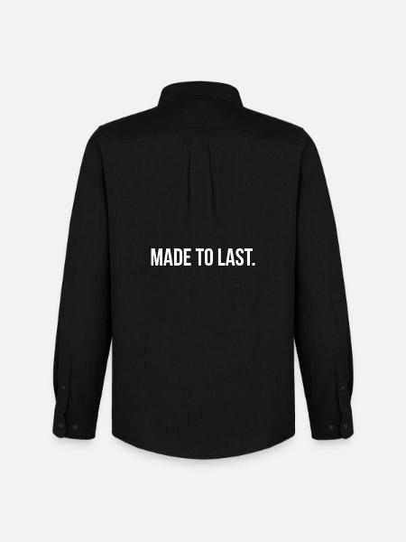 MADE TO LAST. | Greyline Official - Men's Oxford Shirt by Stanley/Stella - black