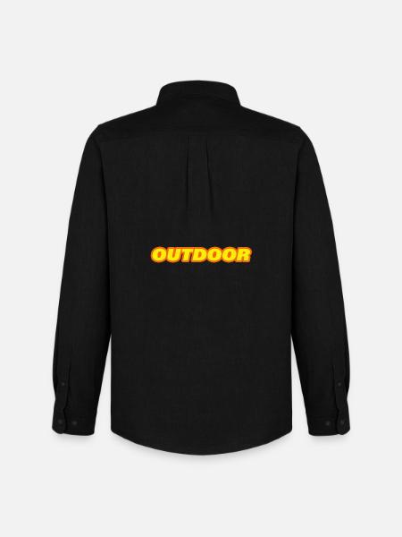 Outdoor - Men's Oxford Shirt by Stanley/Stella - black