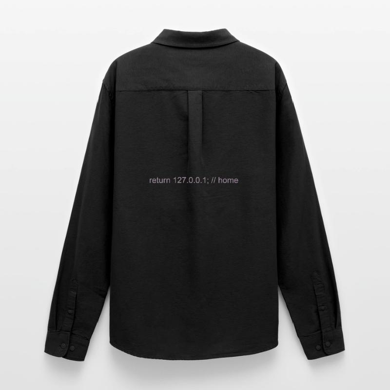 Programmierer Nerd IT Witz Developer Zuhause Männer Oxford Hemd von Stanley/Stella