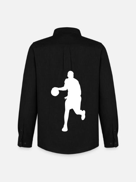 Streetball Moves - Men's Oxford Shirt by Stanley/Stella - black