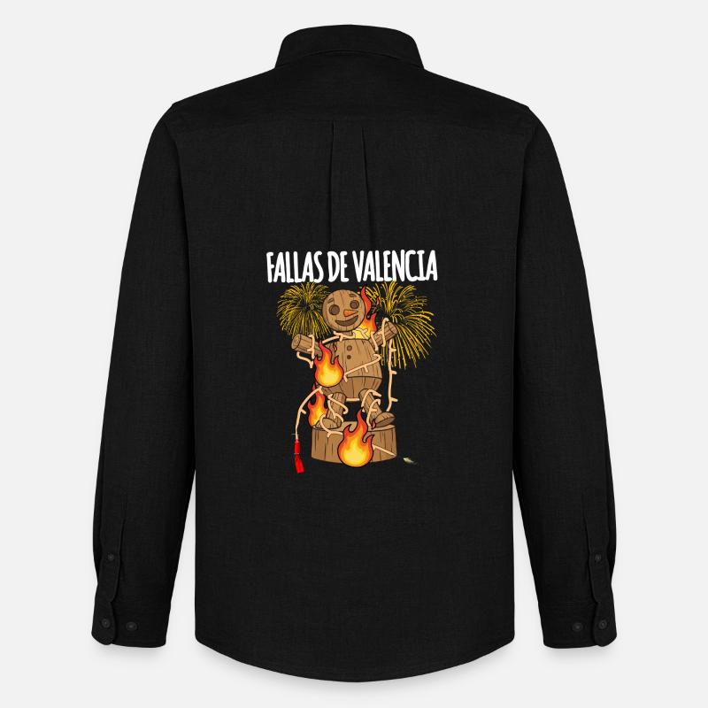 Fallas De Valencia Falla - Men's Oxford Shirt by Stanley/Stella - black