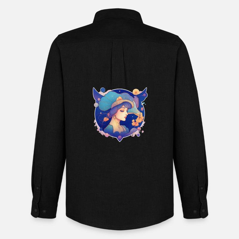 Lady - Men's Oxford Shirt by Stanley/Stella - black