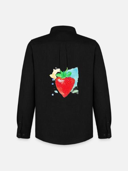 Fraise - Chemise Oxford homme Stanley/Stella - noir