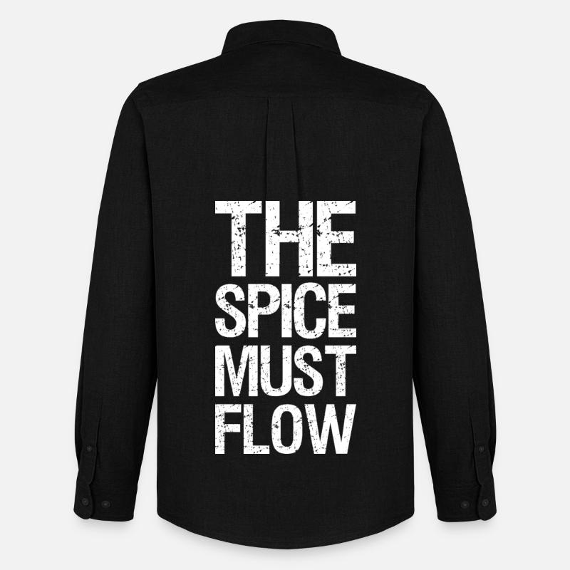 the spice must flow - Männer Oxford Hemd von Stanley/Stella - Schwarz
