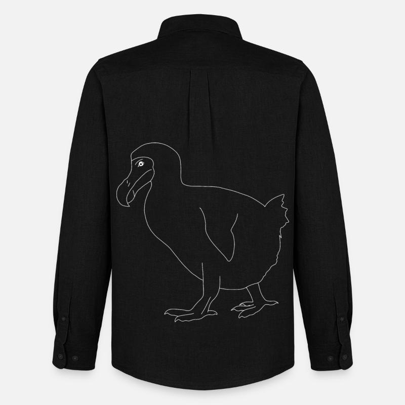 Dodo - Männer Oxford Hemd von Stanley/Stella - Schwarz