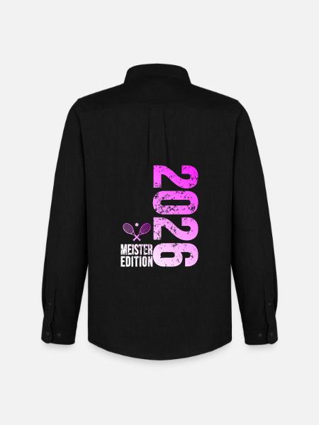Tennis Master Edition 2026 pink - Men's Oxford Shirt by Stanley/Stella - black