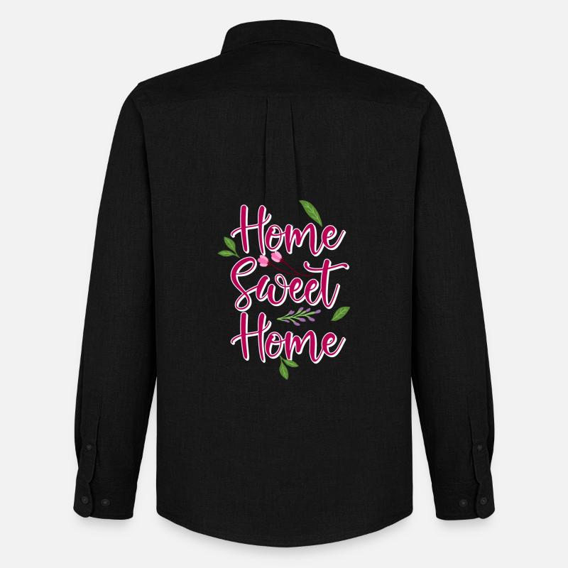 home - Männer Oxford Hemd von Stanley/Stella - Schwarz