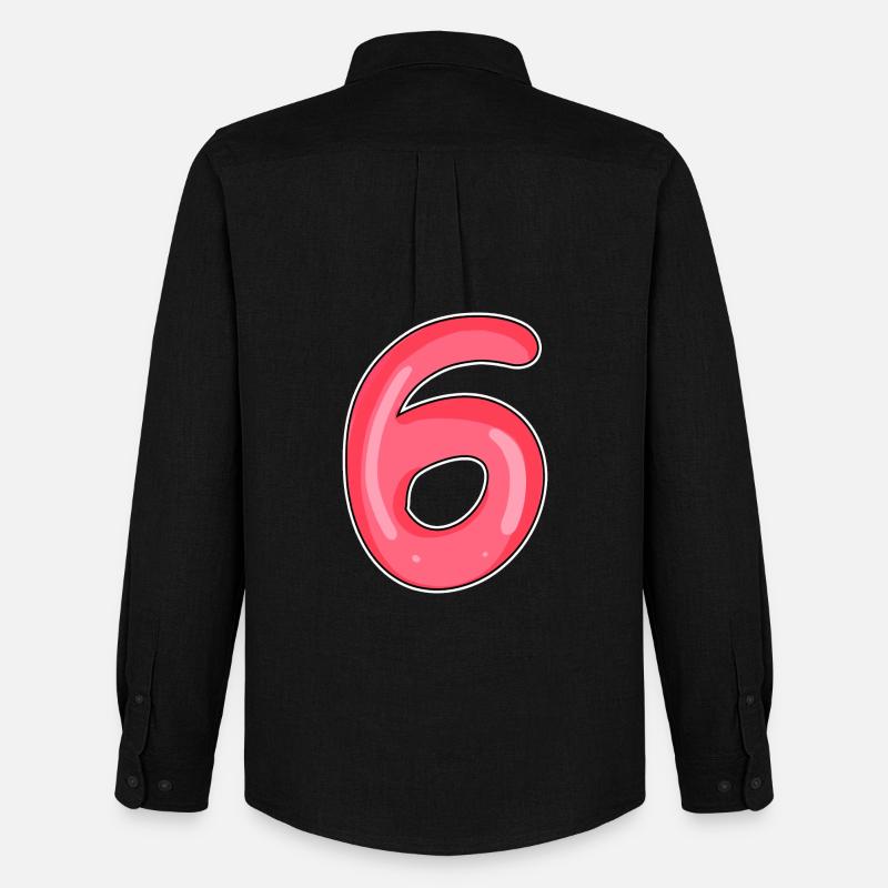 6 - Männer Oxford Hemd von Stanley/Stella - Schwarz