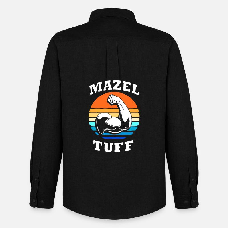 Hanoukka Hanoukka Hanoukka - Chemise Oxford homme Stanley/Stella - noir