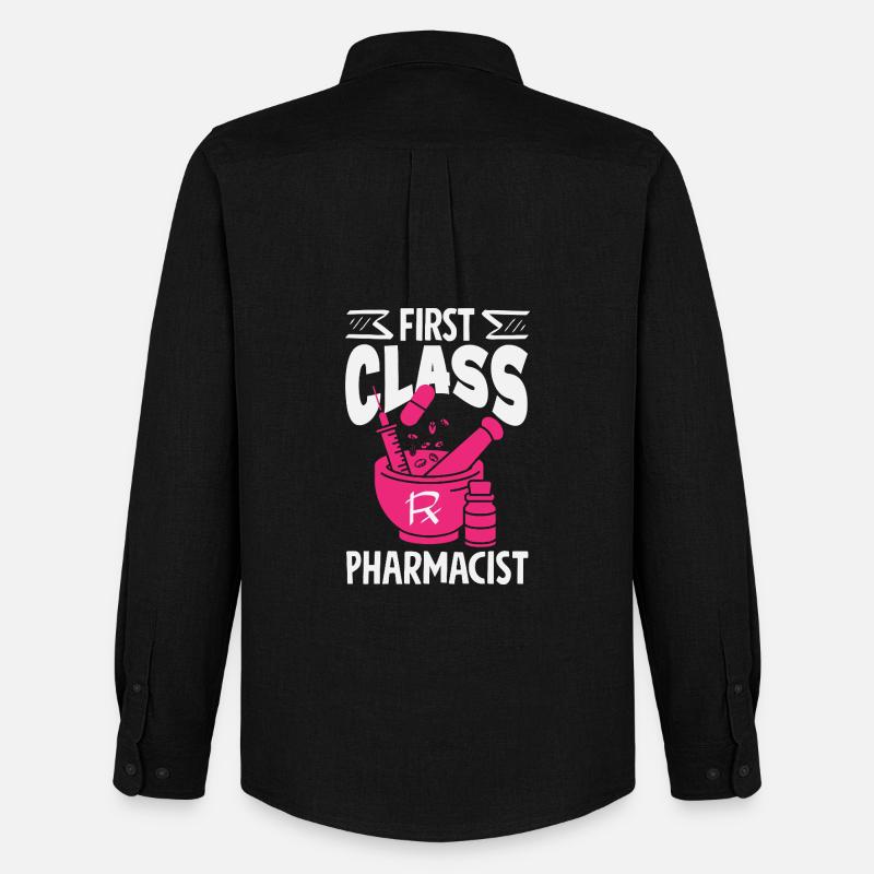 Pharmacist Pharmaceutical Technical - Men's Oxford Shirt by Stanley/Stella - black