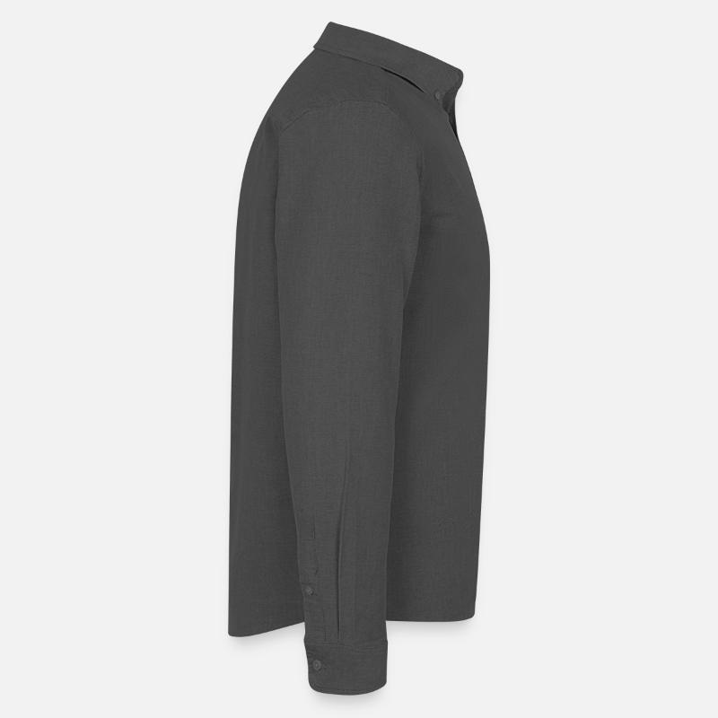 No is also an answer Men's Oxford Shirt by Stanley/Stella