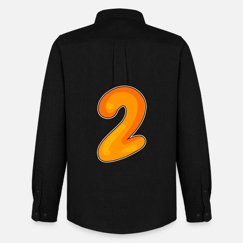 2 - Männer Oxford Hemd von Stanley/Stella - Schwarz