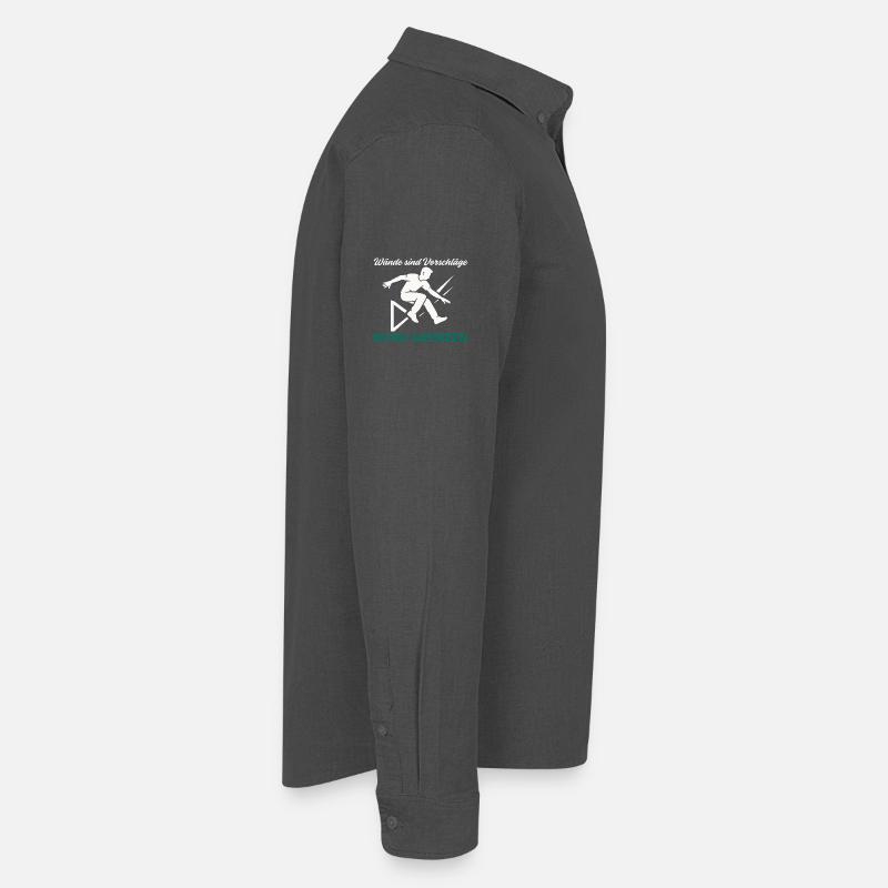 Parkour Jump - Design urbain dynamique Chemise Oxford homme Stanley/Stella