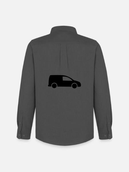 Van logo Delivery - Men's Oxford Shirt by Stanley/Stella - anthracite