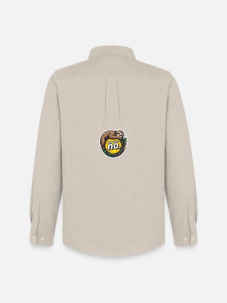 Sloth – No - Men's Oxford Shirt by Stanley/Stella - beige