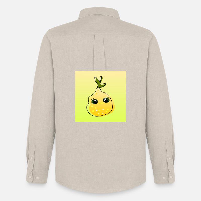 Citron citron mad - Oxfordskjorte herre Stanley/Stella - beige