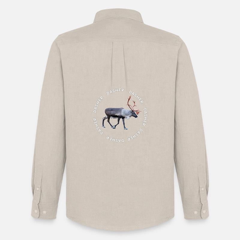 DASHER - Männer Oxford Hemd von Stanley/Stella - Beige