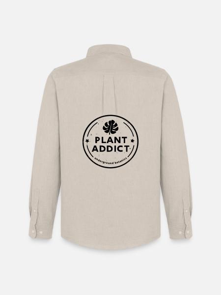 plant addict - Men's Oxford Shirt by Stanley/Stella - beige