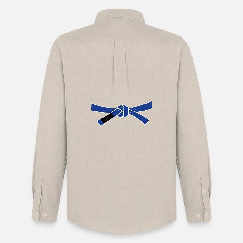 Bluebelt - Blaugurt - Männer Oxford Hemd von Stanley/Stella - Beige