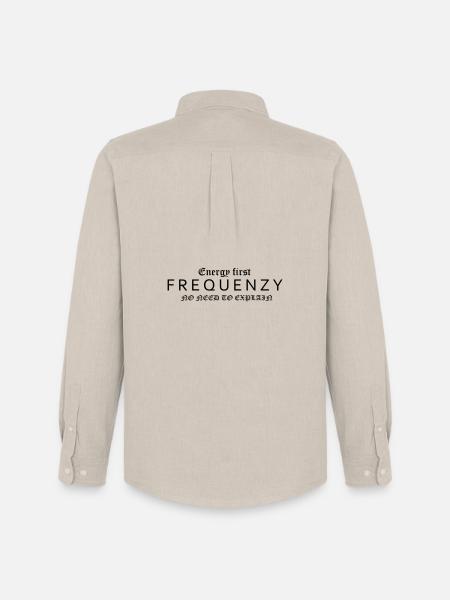 Energy First – FREQUENZY Collection - Men's Oxford Shirt by Stanley/Stella - beige