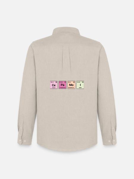 Cepamoi in periodic elements - Men's Oxford Shirt by Stanley/Stella - beige