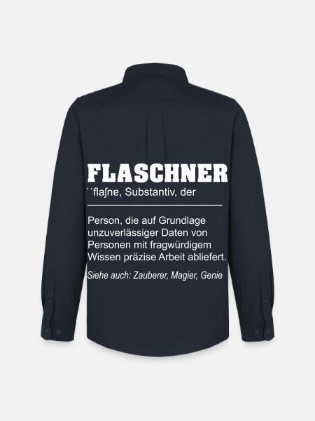 Flaschner lustige Definition - Männer Oxford Hemd von Stanley/Stella - Navy