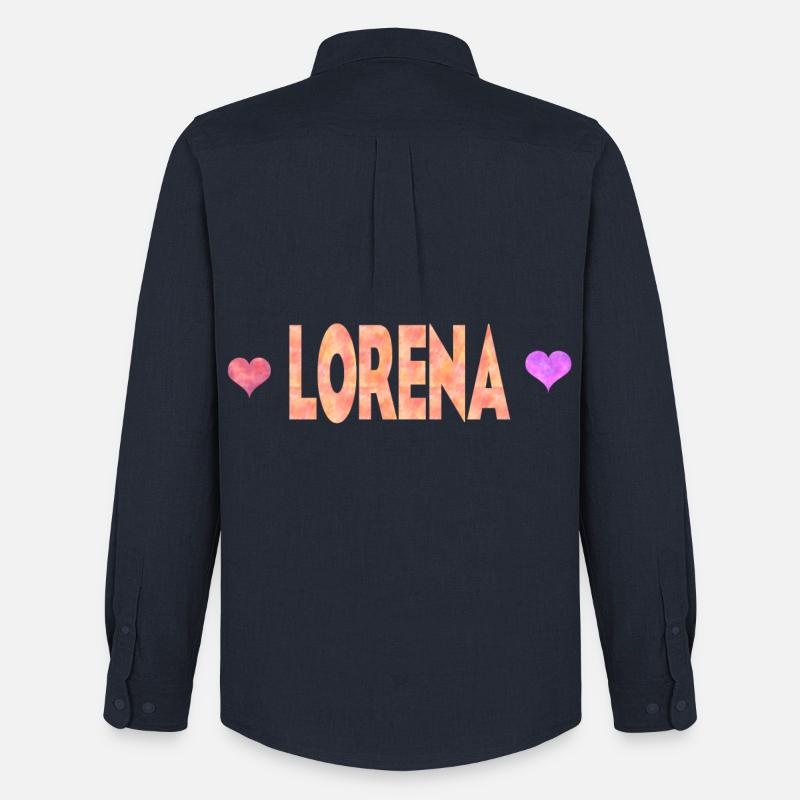 Lorena - Männer Oxford Hemd von Stanley/Stella - Navy