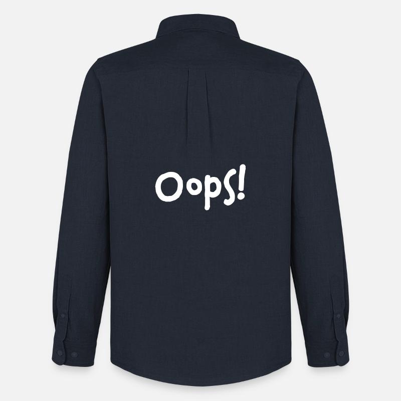 Oops! – I did it again... - Männer Oxford Hemd von Stanley/Stella - Navy